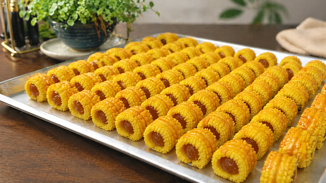 Malaysian Pineapple Tarts (Tart Nenas Gulung)
