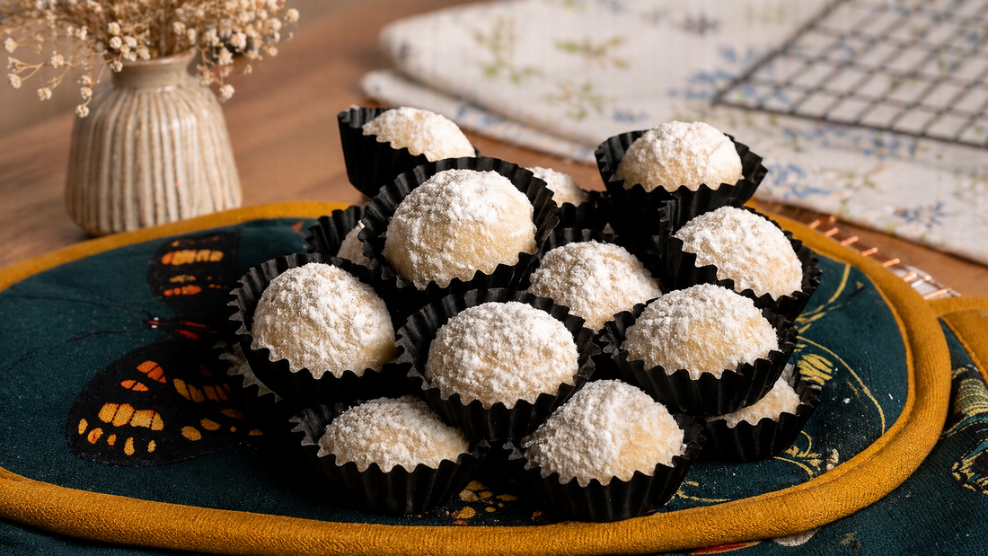 Biskut Suji Arab (Ghee Snowball Cookies)