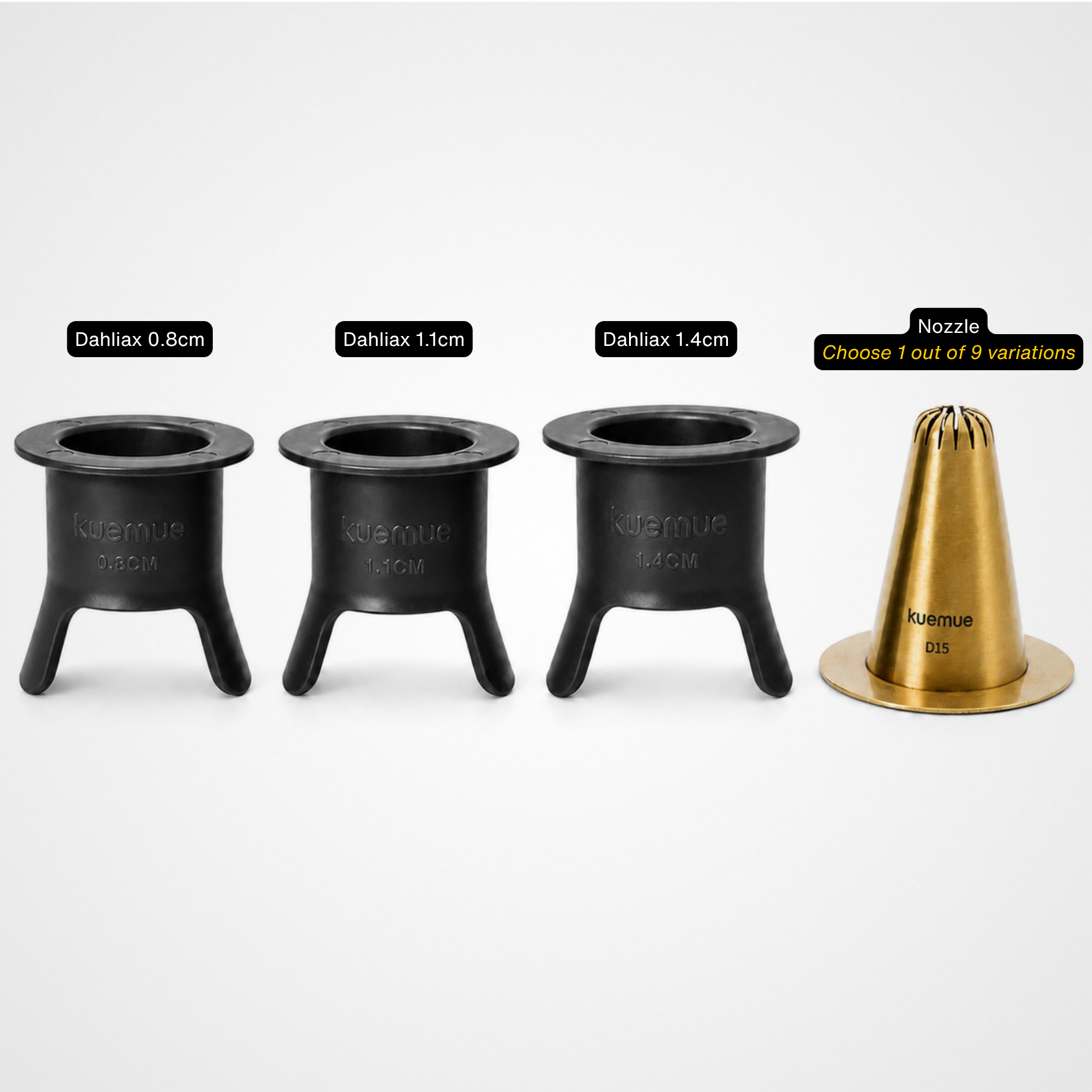 Conical Nozzle Spacer – Perfectly Consistent Cookies